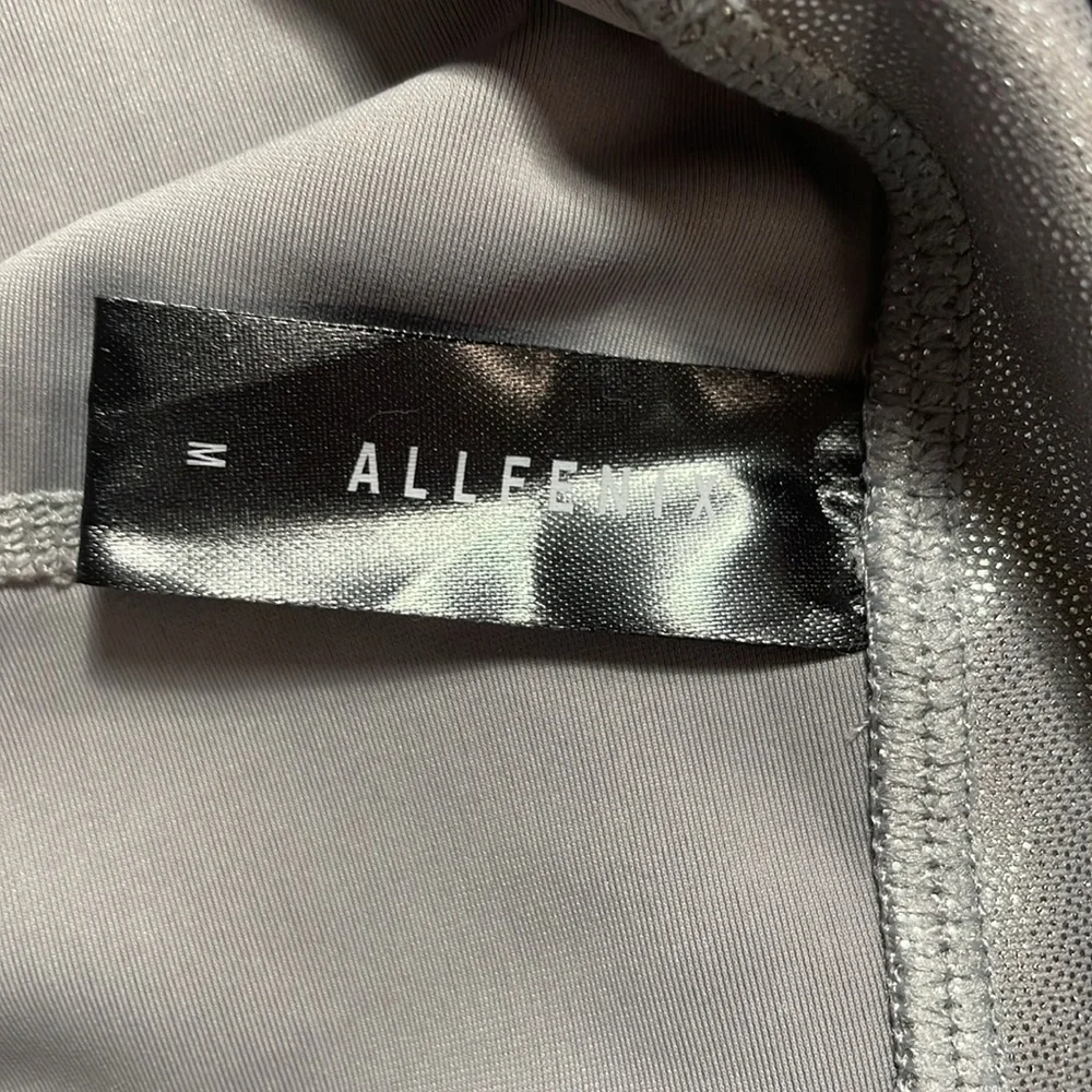 AllFenix Liquid Silver Metallic Leggings Size S